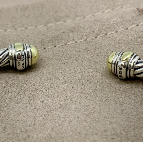 NWOT David Yurman Cable Classic Bracelet 14k Gold - Picture 3 of 4